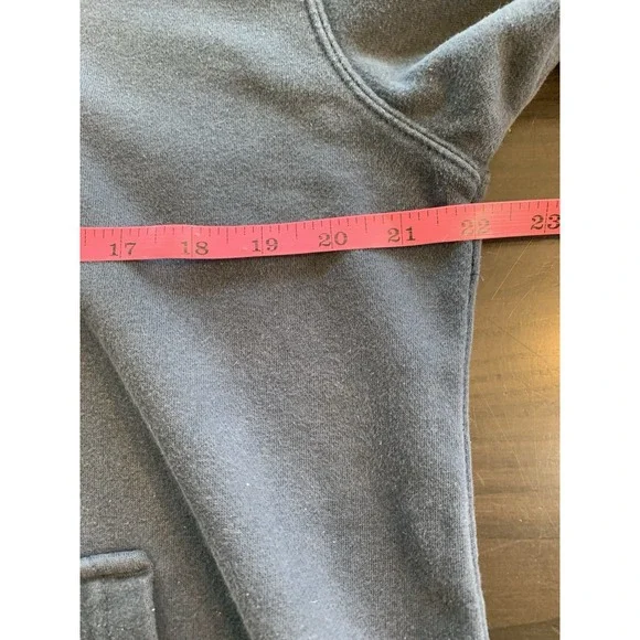 RVCA Hoodie Mens Medium Hooded Sweatshirt Logo Y2K 90s Grunge Surfer Skater READ - Picture 7 of 12